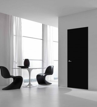 porta a battente filomuro reversibile Walldoor di Bertolotto Porte con telaio in alluminio estruso e ossidato porta a battente filomuro reversibile Walldoor di Bertolotto Porte con telaio in alluminio estruso e ossidato