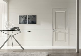 porta rasomuro blindata Tekno di Oikos con rivestimento Legno Vivo porta rasomuro blindata Tekno di Oikos con rivestimento Legno Vivo