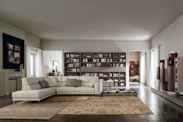 Salone del mobile 2014 le nuove librerie e pareti for Arredamenti particolari per casa