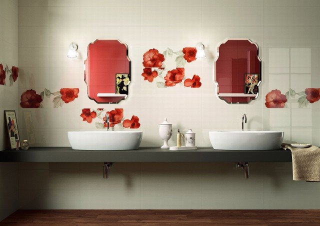 Ha superficie lucida la collezione Colourline di Marazzi in monocottura in pasta bianca. In una gamma di 7 colori differenti, ha un formato di L 22 x H 66,2 cm e spessore di 9 mm. Il decoro Camelia Mix, disponibile in blu e arancione, misura L 44 x H 66,2 cm. Prezzo su richiesta. www.marazzi.it Ha superficie lucida la collezione Colourline di Marazzi in monocottura in pasta bianca. In una gamma di 7 colori differenti, ha un formato di L 22 x H 66,2 cm e spessore di 9 mm. Il decoro Camelia Mix, disponibile in blu e arancione, misura L 44 x H 66,2 cm. Prezzo su richiesta. www.marazzi.it