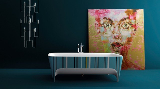 vasca Accademia Pop di Teuco, Limited Edition, firmata Carlo Colombo design vasca Accademia Pop di Teuco, Limited Edition, firmata Carlo Colombo design