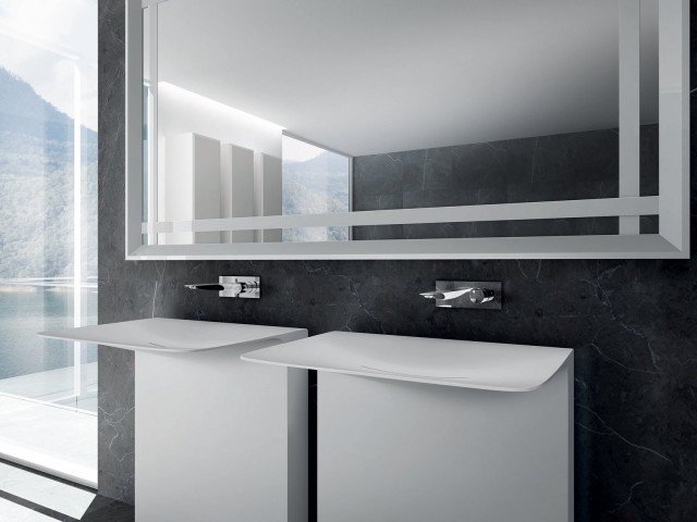 Ricorda una scultura il lavabo da terra Milestone di Teuco realizzato in Duralight®. Il basamento monolitico è sovrastato dal piano orizzontale. Misura L 75 x P 55 cm. Prezzo su richiesta. www.teuco.it Ricorda una scultura il lavabo da terra Milestone di Teuco realizzato in Duralight®. Il basamento monolitico è sovrastato dal piano orizzontale. Misura L 75 x P 55 cm. Prezzo su richiesta. www.teuco.it
