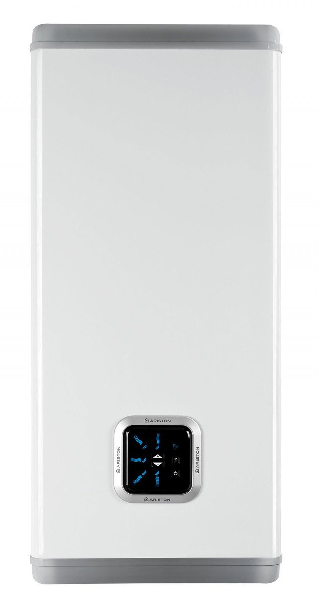 Lo scaldacqua elettrico murale ad accumulo Velis di Ariston può essere installato sia verticalmente sia orizzontalmente e fornisce l’acqua calda necessaria ad una doccia nel più breve tempo possibile, con tempi di attesa ridotti fino al 60%. È disponibile nelle versioni da 50, 80 e 100 litri. Misura L 40,5 x P 27 x H 80 cm. Prezzo del modello da 80 litri, esclusa installazione, 470,92 euro. www.ariston.com Lo scaldacqua elettrico murale ad accumulo Velis di Ariston può essere installato sia verticalmente sia orizzontalmente e fornisce l’acqua calda necessaria ad una doccia nel più breve tempo possibile, con tempi di attesa ridotti fino al 60%. È disponibile nelle versioni da 50, 80 e 100 litri. Misura L 40,5 x P 27 x H 80 cm. Prezzo del modello da 80 litri, esclusa installazione, 470,92 euro. www.ariston.com