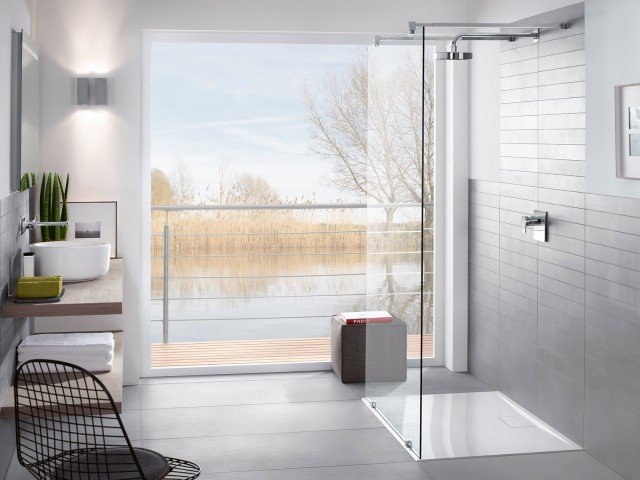 piatti doccia Architectura MetalRim di Villeroy & Boch con tecnologia MetalRim piatti doccia Architectura MetalRim di Villeroy & Boch con tecnologia MetalRim