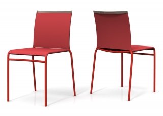 3. La seduta e lo schienale di Web di Calligaris sono rivestiti in morbido e resistente tessuto a rete traspirante che li rende particolarmente confortevoli. La struttura è in tubo metallico verniciato opaco ed è dotata di una pratica maniglia in metallo verniciato posta sullo schienale. È impilabile. Misura L 48x P 54,5 x H 83 cm. www.calligaris.it 3. La seduta e lo schienale di Web di Calligaris sono rivestiti in morbido e resistente tessuto a rete traspirante che li rende particolarmente confortevoli. La struttura è in tubo metallico verniciato opaco ed è dotata di una pratica maniglia in metallo verniciato posta sullo schienale. È impilabile. Misura L 48x P 54,5 x H 83 cm. www.calligaris.it