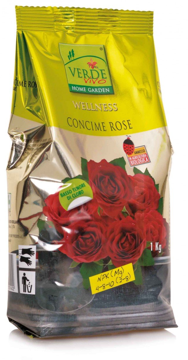 Il Concime Rose granulare di VerdeVivo è il nutrimento organico-minerale specializzato per rose Il Concime Rose granulare di VerdeVivo è il nutrimento organico-minerale specializzato per rose
