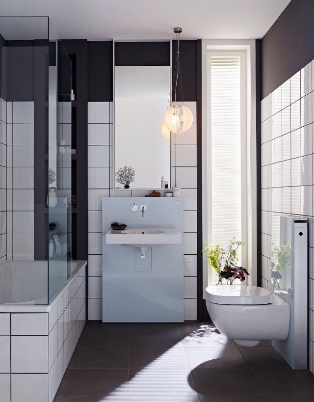modulo per lavabo Linea Geberit Monolith di Geberit modulo per lavabo Linea Geberit Monolith di Geberit