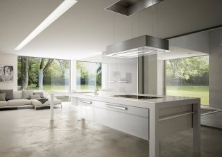 faber-Sky-lift ambientata-cappa faber-Sky-lift ambientata-cappa