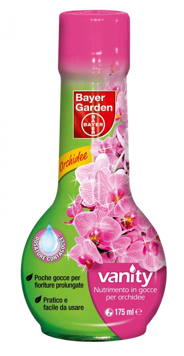 Vanity Orchidee di bayer garden è l'innovativo nutrimento per orchidee Vanity Orchidee di bayer garden è l'innovativo nutrimento per orchidee