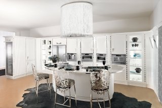 cucina con isola tonda Diamond di Brummel Cucine cucina con isola tonda Diamond di Brummel Cucine