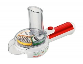Affetta e grattugia direttamente nel piatto il tritatutto Fresh Express Move DJ5005 di Moulinex (prezzo 60 euro) che si può portare in tavola ed è dotato di tre dischi accessori intercambiabili. www.moulinex.it Affetta e grattugia direttamente nel piatto il tritatutto Fresh Express Move DJ5005 di Moulinex (prezzo 60 euro) che si può portare in tavola ed è dotato di tre dischi accessori intercambiabili. www.moulinex.it