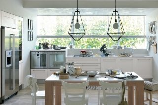 cucina con ante in rovere laccato bianco poro aperto Dialogo di Veneta Cucine cucina con ante in rovere laccato bianco poro aperto Dialogo di Veneta Cucine