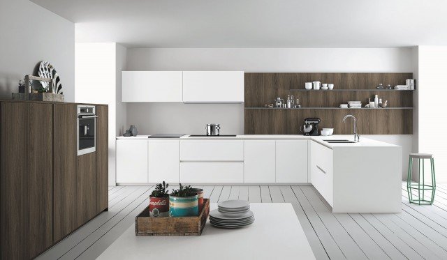 cucina bianca Aspen di Doimocucine cucina bianca Aspen di Doimocucine