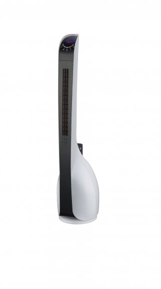 Il ventilatore a torre AR5T90RE di Ardes, alto 90 cm funziona con una tecnologia senza pale, che garantisce ottime performance e silenziosità. Può essere regolato su 3 funzioni di utilizzo: normale, effetto brezza e notturno e è dotato di display digitale con indicazione della temperatura e timer. Prezzo 119,90 euro. www.ardes.it Il ventilatore a torre AR5T90RE di Ardes, alto 90 cm funziona con una tecnologia senza pale, che garantisce ottime performance e silenziosità. Può essere regolato su 3 funzioni di utilizzo: normale, effetto brezza e notturno e è dotato di display digitale con indicazione della temperatura e timer. Prezzo 119,90 euro. www.ardes.it
