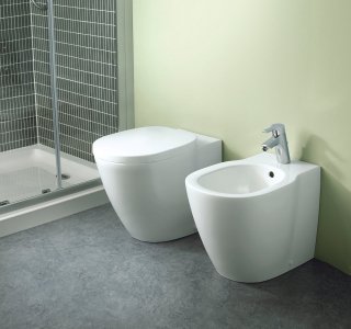 sanitari bagno a terra filo parete collezione Connect di Ideal Standard sanitari bagno a terra filo parete collezione Connect di Ideal Standard
