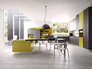 cucina giallo senape Kalea di Cesar cucina giallo senape Kalea di Cesar