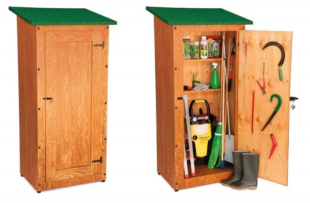 La casetta da giardino di Original Legno Italia è realizzata in legno con verniciatura ad impregnante ecologico antisettico e antimuffa. Il tetto è ricoperto con uno speciale materiale impermeabile ed è rivestito con scaglie di pietra d’ardesia colorata; la base poggia su piedi in gomma. É corredata di due ripiani interni e può essere chiusa con un lucchetto. Misura L 90 x P 70 x H 185 cm. Prezzo 248 euro. www.originalegno.it La casetta da giardino di Original Legno Italia è realizzata in legno con verniciatura ad impregnante ecologico antisettico e antimuffa. Il tetto è ricoperto con uno speciale materiale impermeabile ed è rivestito con scaglie di pietra d’ardesia colorata; la base poggia su piedi in gomma. É corredata di due ripiani interni e può essere chiusa con un lucchetto. Misura L 90 x P 70 x H 185 cm. Prezzo 248 euro. www.originalegno.it