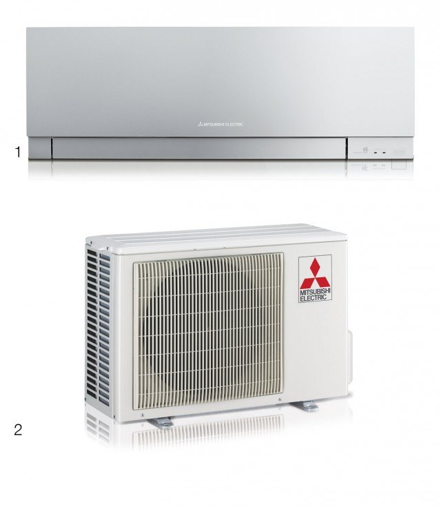 In classe A+++, Kirigamine ZEN di Mitsubishi Electric è molto silenzioso (solo 21dB). E’ disponibile in tre varianti di colori, nero, bianco e silver e è dotato di sistema di regolazione DC Inverter, timer settimanale per programmare la temperatura desiderata all’ora desiderata, filtro nanoplatino che neutralizza batteri, virus, allergeni e cattivi odori, filtro agli enzimi per avere aria pulita e sana. L’unità interna misura L 88,5 x P 19,5 x H 29,9 cm, unità esterna, L 80 x P 28,5 x H 55 cm. Prezzo a partire da 1.199 euro. www.mitsubishielectric.it In classe A+++, Kirigamine ZEN di Mitsubishi Electric è molto silenzioso (solo 21dB). E’ disponibile in tre varianti di colori, nero, bianco e silver e è dotato di sistema di regolazione DC Inverter, timer settimanale per programmare la temperatura desiderata all’ora desiderata, filtro nanoplatino che neutralizza batteri, virus, allergeni e cattivi odori, filtro agli enzimi per avere aria pulita e sana. L’unità interna misura L 88,5 x P 19,5 x H 29,9 cm, unità esterna, L 80 x P 28,5 x H 55 cm. Prezzo a partire da 1.199 euro. www.mitsubishielectric.it