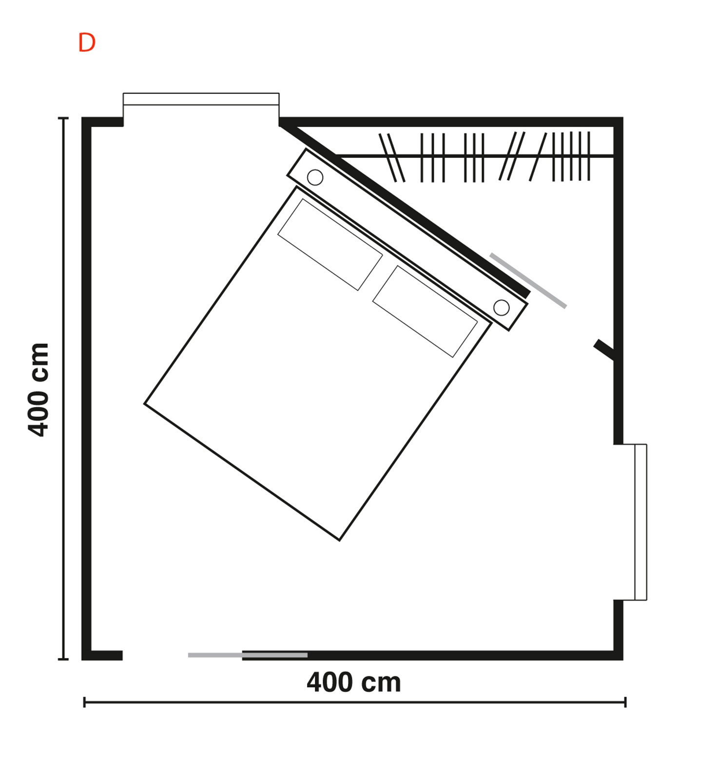 Cabine armadio. progettiamo insieme lo spazio cose di casa Cabina armadio triangolare