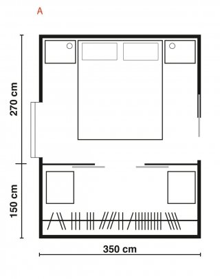 cabina a tutta parete A