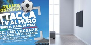 Meliconi indice il concorso “Attacca la Tv al muro e difendi il Made in Italy”