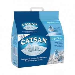 La lettiera igienica Catsan®  è 3 volte più efficace nel prevenire gli odori sgradevoli. Infatti gli speciali micropori che compongono ogni granello le permettono di agire come una spugna assorbendo i liquidi, mentre i minerali presenti combattono la formazione dei batteri, lasciando la lettiera del gatto piacevolmente asciutta e pulita per molti giorni. E’ disponibile nel formato da 10 Litri. Prezzo di base medio xx euro - www.catsan.it La lettiera igienica Catsan®  è 3 volte più efficace nel prevenire gli odori sgradevoli. Infatti gli speciali micropori che compongono ogni granello le permettono di agire come una spugna assorbendo i liquidi, mentre i minerali presenti combattono la formazione dei batteri, lasciando la lettiera del gatto piacevolmente asciutta e pulita per molti giorni. E’ disponibile nel formato da 10 Litri. Prezzo di base medio xx euro - www.catsan.it