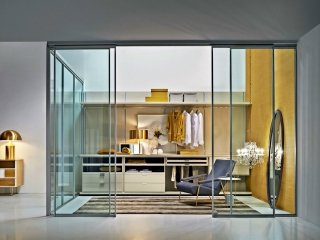 cabina armadio Gliss Walk-In di Molteni&C progettazione su misura cabina armadio Gliss Walk-In di Molteni&C progettazione su misura