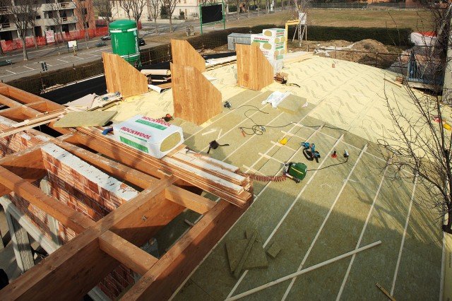 pannello rigido Durock Energy di Rockwool in lana di roccia pannello rigido Durock Energy di Rockwool in lana di roccia