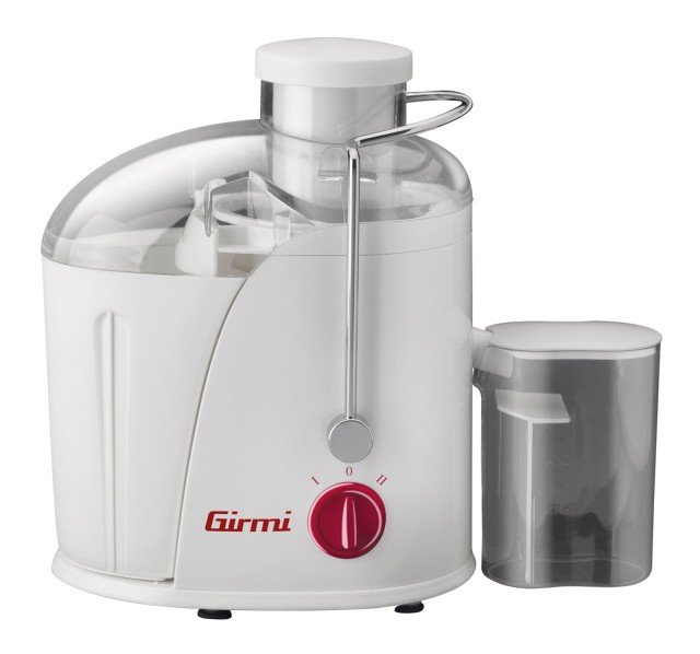 La Centrifuga CE01 di girmi ha motore potente 400 watt regolabile su due velocità. Ottima per gustare al naturale tutto il piacere della frutta di stagione, ha un bicchiere capiente 350 ml e un contenitore per la polpa da 1,3 litri. Prezzo 49,90. www.bialettigroup.com La Centrifuga CE01 di girmi ha motore potente 400 watt regolabile su due velocità. Ottima per gustare al naturale tutto il piacere della frutta di stagione, ha un bicchiere capiente 350 ml e un contenitore per la polpa da 1,3 litri. Prezzo 49,90. www.bialettigroup.com