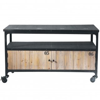 Listelli di pallet in abete riciclato sono abbinati a metallo tinto nero opaco, creando un perfetto connubio tra stile raw e aspetto industriale. Docks di Maisons du Monde fa parte di un’ampia collezione che comprende anche cassettiera, mobile porta CD, libreria, comodino e tavolo da pranzo. Misura L 110 x P 50
x H 64 cm. Prezzo: 129,90 euro www.maisonsdumonde.com/IT Listelli di pallet in abete riciclato sono abbinati a metallo tinto nero opaco, creando un perfetto connubio tra stile raw e aspetto industriale. Docks di Maisons du Monde fa parte di un’ampia collezione che comprende anche cassettiera, mobile porta CD, libreria, comodino e tavolo da pranzo. Misura L 110 x P 50
x H 64 cm. Prezzo: 129,90 euro www.maisonsdumonde.com/IT