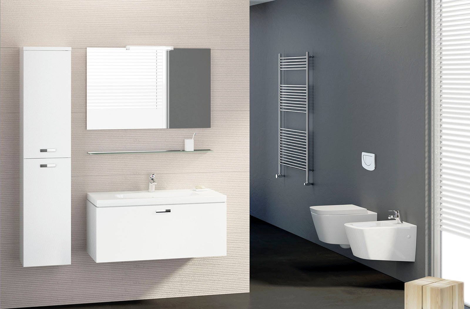 Sanitari sospesi per un bagno contemporaneo cose di casa Altezza sanitari sospesi