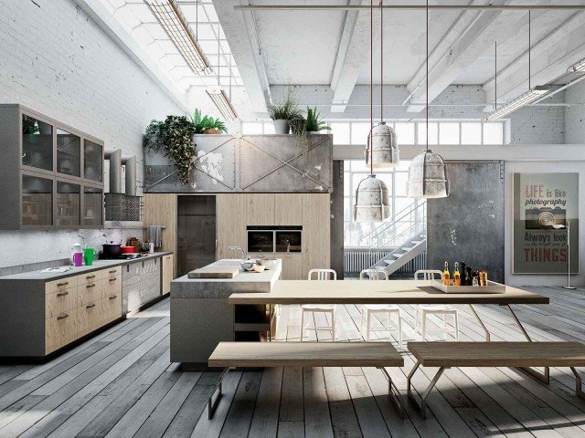 Code Evolution di Snaidero (design Michele Marcon) lavanderia in cucina Code Evolution di Snaidero (design Michele Marcon) lavanderia in cucina