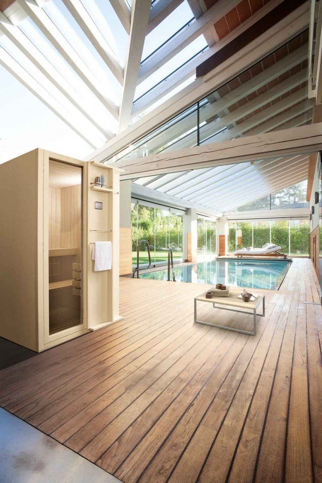 cabina in abete della sauna Talìa di Sauna Vita cabina in abete della sauna Talìa di Sauna Vita