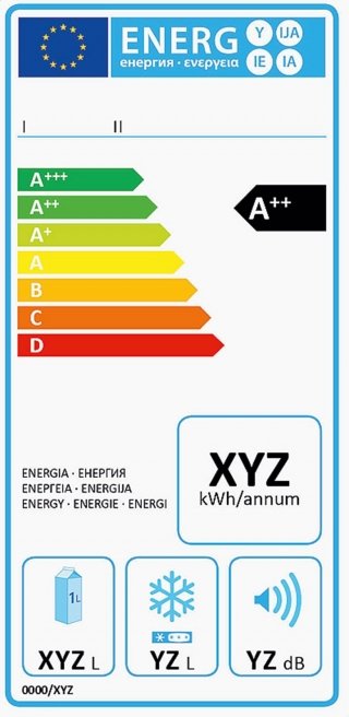 nuova etichetta energetica del frigorifeto