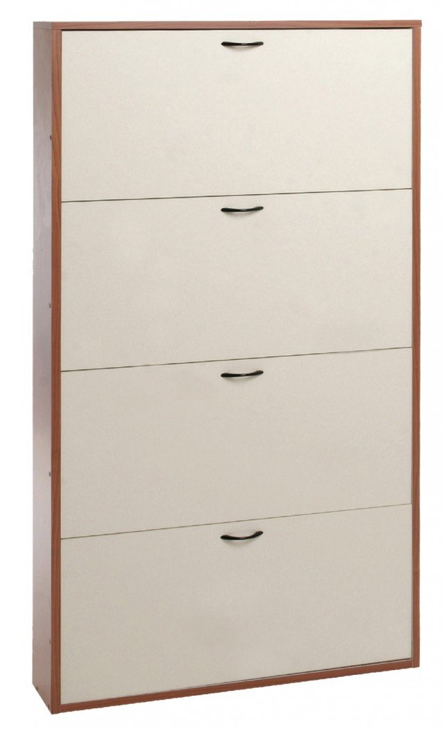 Ha griglia portascarpe in materiale plastico, la scarpiera in agglomerato di legno nobilitato che contiene fino a 16 paia di calzature; misura L 77 x P 17 x H 145 cm e costa 90 euro Art. 7244 di Valsecchi www.valsecchispa.it Ha griglia portascarpe in materiale plastico, la scarpiera in agglomerato di legno nobilitato che contiene fino a 16 paia di calzature; misura L 77 x P 17 x H 145 cm e costa 90 euro Art. 7244 di Valsecchi www.valsecchispa.it