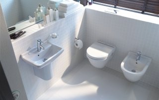 lavamani, water e bidet sospesi collezioni Starck 3 di Duravit lavamani, water e bidet sospesi collezioni Starck 3 di Duravit