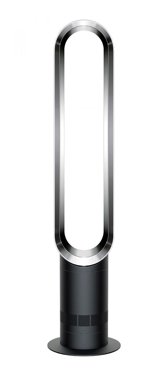 Il getto anulare del ventilatore Dyson Cool AM07 di Dyson senza pale convoglia, grazie alla tecnologia Air Multiplier™, l’aria circostante amplificandola 16 volte. Dotato di timer per fissare lo spegnimento ogni 15’, 30’, 45’ e 1- 9 ore, è facile e sicuro da pulire non avendo pale. Misura L 19 x P 23 x H 100,7 cm. Prezzo 489 euro. www.dyson.it Il getto anulare del ventilatore Dyson Cool AM07 di Dyson senza pale convoglia, grazie alla tecnologia Air Multiplier™, l’aria circostante amplificandola 16 volte. Dotato di timer per fissare lo spegnimento ogni 15’, 30’, 45’ e 1- 9 ore, è facile e sicuro da pulire non avendo pale. Misura L 19 x P 23 x H 100,7 cm. Prezzo 489 euro. www.dyson.it