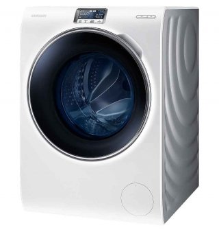 Dall’oblò colorato, la lavatrice Blue Crystal di Samsung con motore digital Inverter e sensore Vrt ha display a colori touch e si può controllare anche da remoto tramite smartphone. Capacità di carico 5 kg, misura L 66,5 x P 70 x H 88,5 cm. www.samsung.it Dall’oblò colorato, la lavatrice Blue Crystal di Samsung con motore digital Inverter e sensore Vrt ha display a colori touch e si può controllare anche da remoto tramite smartphone. Capacità di carico 5 kg, misura L 66,5 x P 70 x H 88,5 cm. www.samsung.it