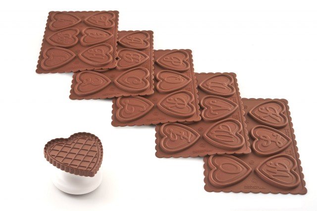 Cookie ABC, il kit Silikomart della Linea Easy Choc Cookie ABC, il kit Silikomart della Linea Easy Choc