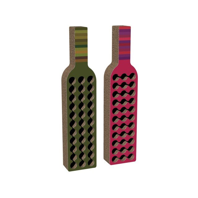 Ironia in formato extra-large per la cantinetta 3D di Kubedesign in cartone sagomato. Prezzo su richiesta. www.kubedesign.it 9 Ironia in formato extra-large per la cantinetta 3D di Kubedesign in cartone sagomato. Prezzo su richiesta. www.kubedesign.it 9