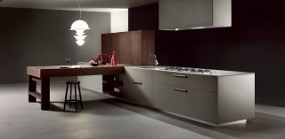 cucina con grande penisola di HD23 di Rossana cucina con grande penisola di HD23 di Rossana