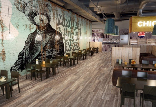Ha effetto legno invecchiato il pavimento della linea Rover della collezione Da Vinci di Ceramica Del Conca realizzato con tecnica digitale. In gres porcellanato rettificato, ha uno spessore di 20 mm, lunghezza di 120 cm e larghezza di 15, 20 o 30 cm. Prezzo, al m², dei formati 15 e 20 x 120 cm 48 euro, del formato 30 x 120 cm 42 euro. www.delconca.com Ha effetto legno invecchiato il pavimento della linea Rover della collezione Da Vinci di Ceramica Del Conca realizzato con tecnica digitale. In gres porcellanato rettificato, ha uno spessore di 20 mm, lunghezza di 120 cm e larghezza di 15, 20 o 30 cm. Prezzo, al m², dei formati 15 e 20 x 120 cm 48 euro, del formato 30 x 120 cm 42 euro. www.delconca.com