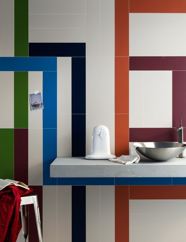 Spessori ridotti (5,5 mm) e una vivace palette cromatica per la collezione di piastrelle Pixel, linea Slimtech di Lea Ceramiche caratterizzata da un plus ulteriore: l'utilizzo della tecnologia Microban antibatterica. Listelli da L 50 x H 12,5 cm. Prezzo su richiesta. www.ceramichelea.it Spessori ridotti (5,5 mm) e una vivace palette cromatica per la collezione di piastrelle Pixel, linea Slimtech di Lea Ceramiche caratterizzata da un plus ulteriore: l'utilizzo della tecnologia Microban antibatterica. Listelli da L 50 x H 12,5 cm. Prezzo su richiesta. www.ceramichelea.it
