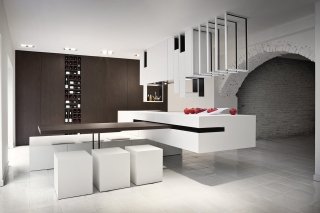 tavolo modello The Cut di Record Cucine tavolo modello The Cut di Record Cucine