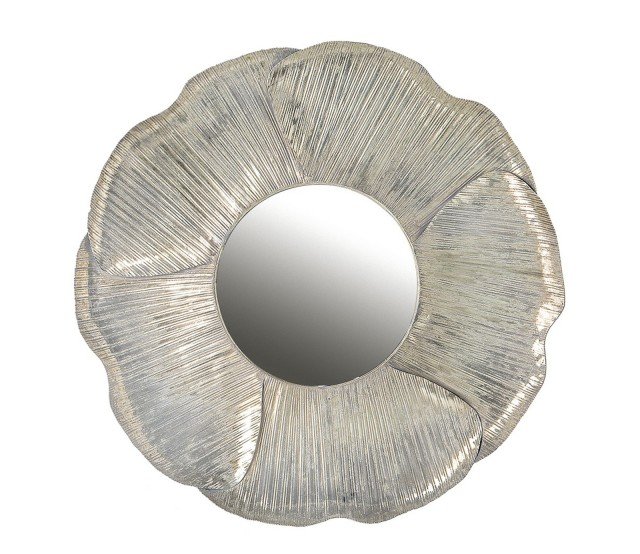 Specchio Flower della collezione Emosens di Sia Home Fashion realizzato in metallo e vetro. Diametro 49 cm. www.sia-homefashion.com Specchio Flower della collezione Emosens di Sia Home Fashion realizzato in metallo e vetro. Diametro 49 cm. www.sia-homefashion.com