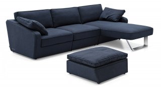 Divano e pouf Alyon di Calligaris