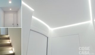 foto1A__Illuminazione con striscia al led lungo il perimetro del corridoio