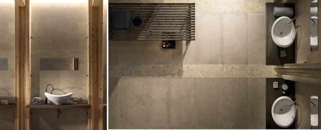 gres porcellanato smaltato per pareti e pavimenti bagno Walking, collezione Ecosystem di NovaBell gres porcellanato smaltato per pareti e pavimenti bagno Walking, collezione Ecosystem di NovaBell