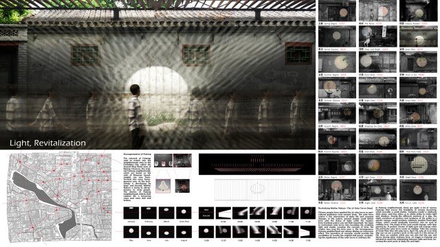 Primo premio International Velux Award 2014: “Light, Revitalization” del team di studenti cinesi dell’Università Tsinghua di Pechino (Dikang Du, Le Li, Yujing Zhou e Yao Ma con i docenti Xin Zhang, Rong Zhou) Primo premio International Velux Award 2014: “Light, Revitalization” del team di studenti cinesi dell’Università Tsinghua di Pechino (Dikang Du, Le Li, Yujing Zhou e Yao Ma con i docenti Xin Zhang, Rong Zhou)