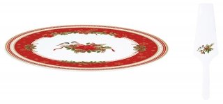 piatto panettone della collezione Christmas Spirit di Easy life piatto panettone della collezione Christmas Spirit di Easy life